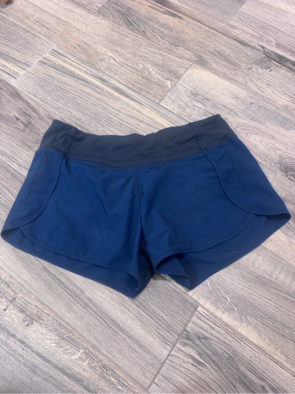 Women’s Navy Blue Athletic Shorts